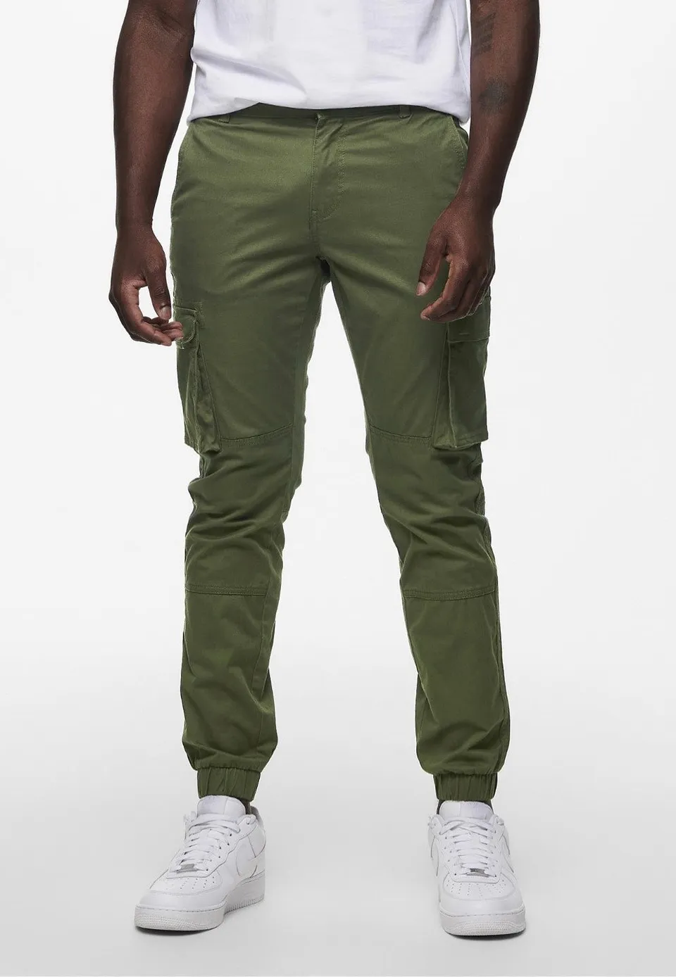 only-sons-cam-stage-cargo-pantalon-cargo-vert-w30-l32 image 1