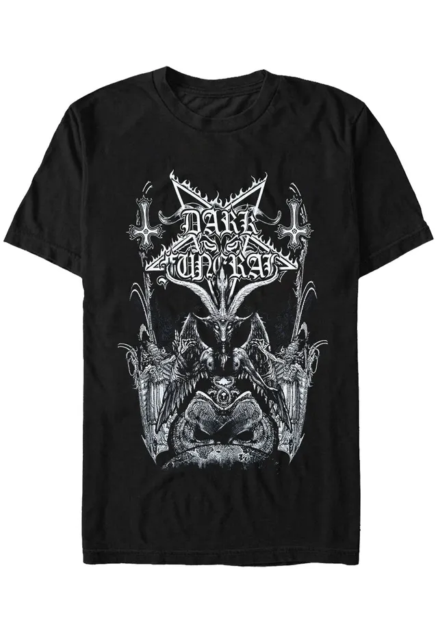 dark-funeral-baphomet-t-shirt-noir-homme image 1