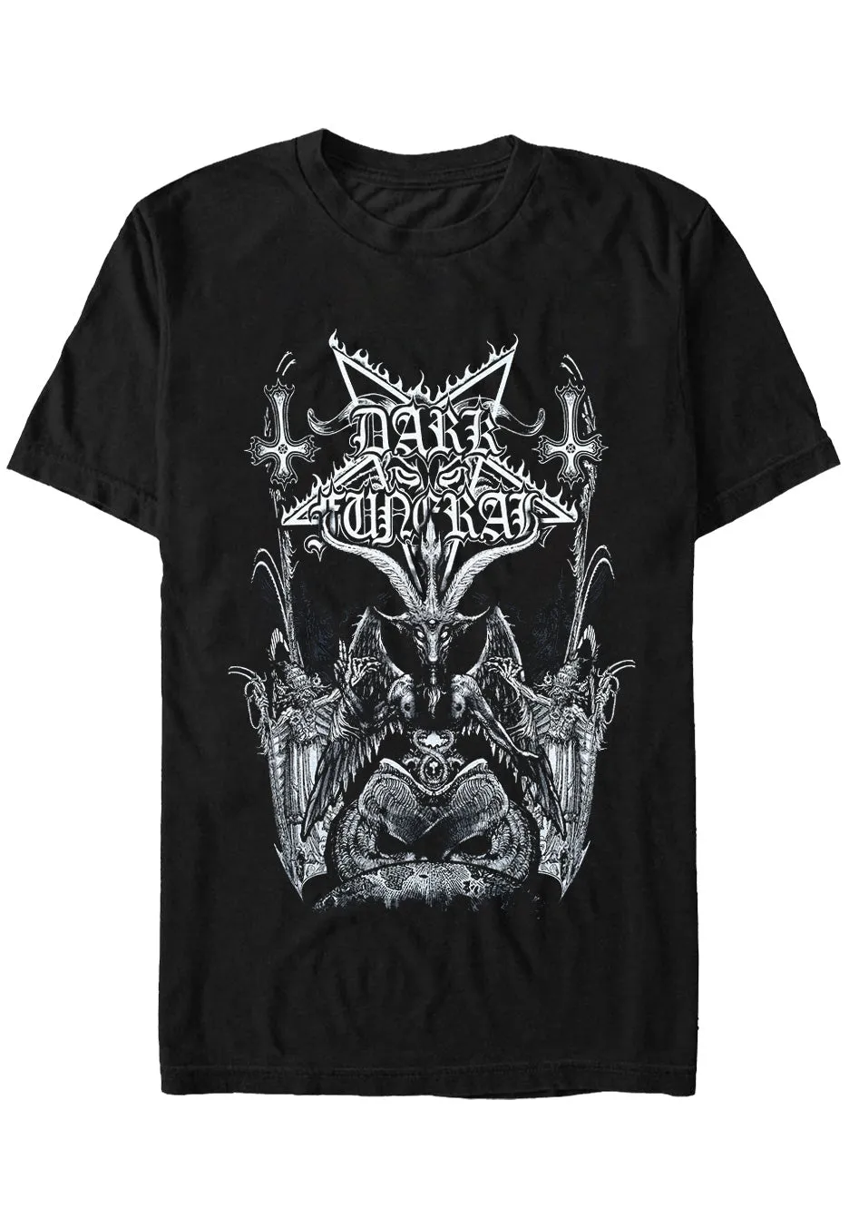 dark-funeral-baphomet-t-shirt-noir-homme image 1
