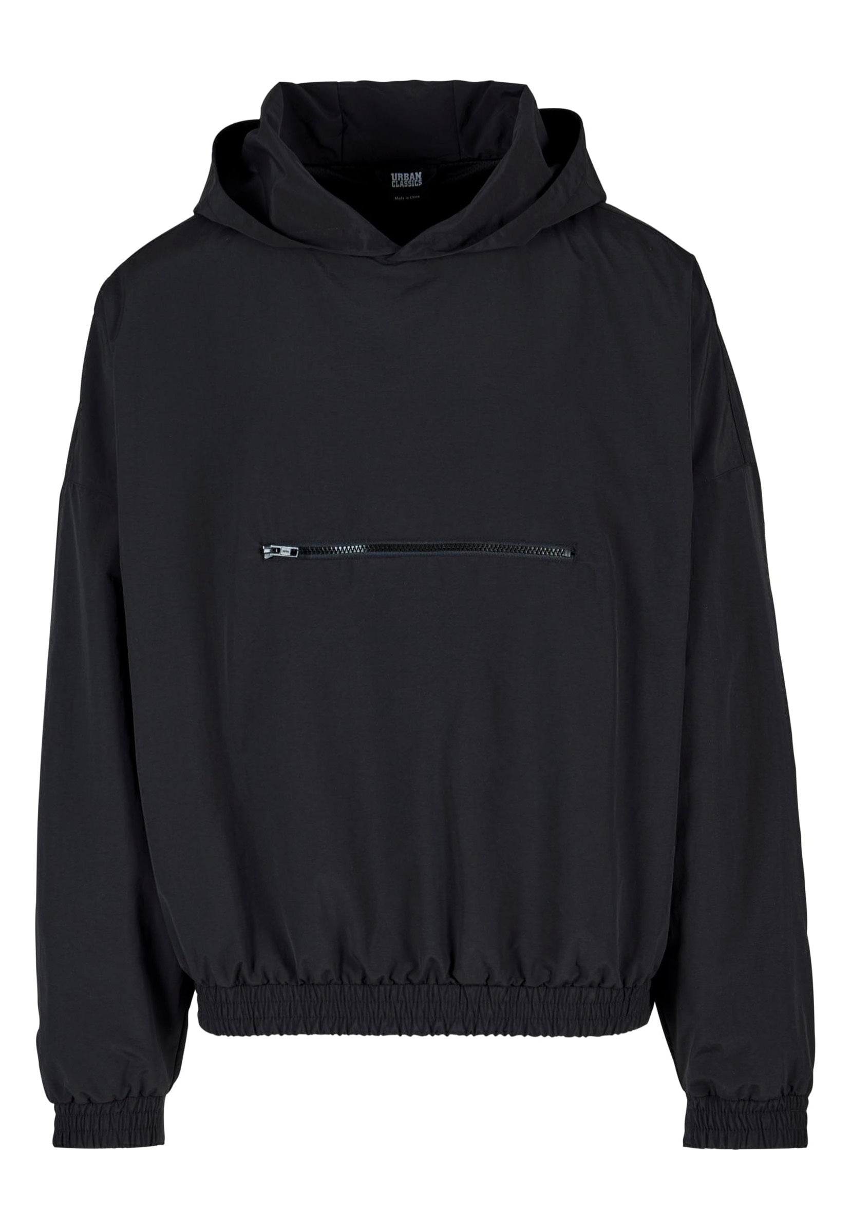 urban-classics-90s-pull-over-veste-noire-homme-taille-m image 6