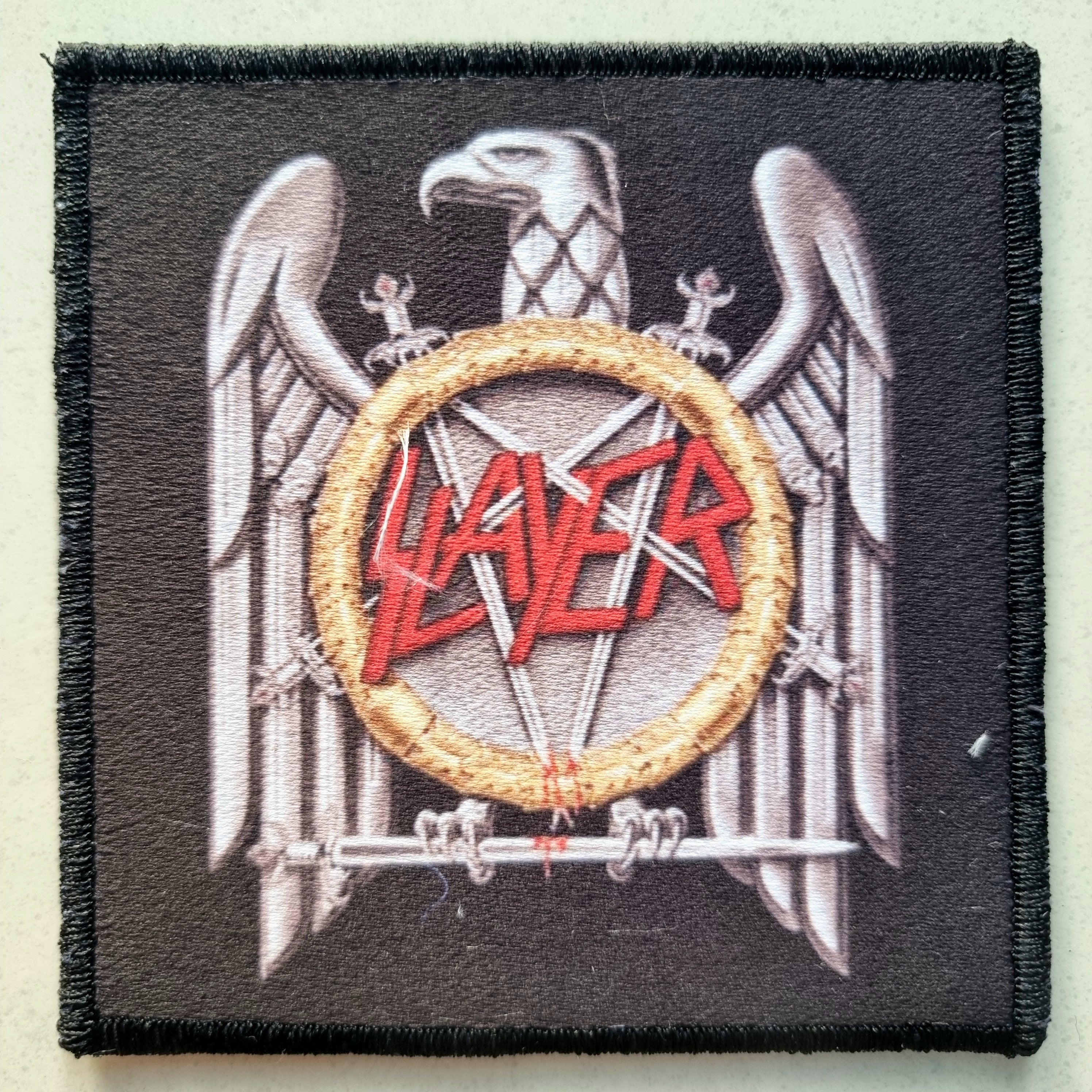 slayer-logo-patch-petit-coudre image 1