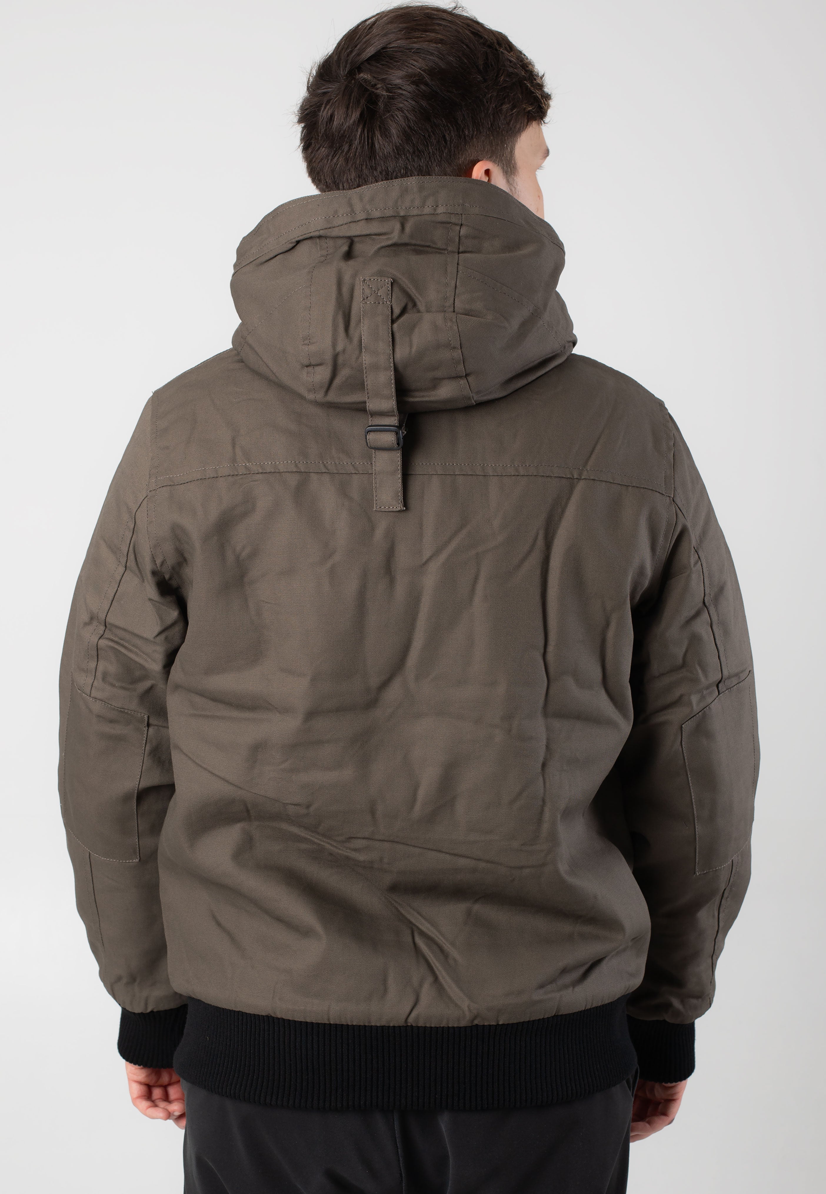 brandit-essential-olive-veste-hiver-homme-twill image 5