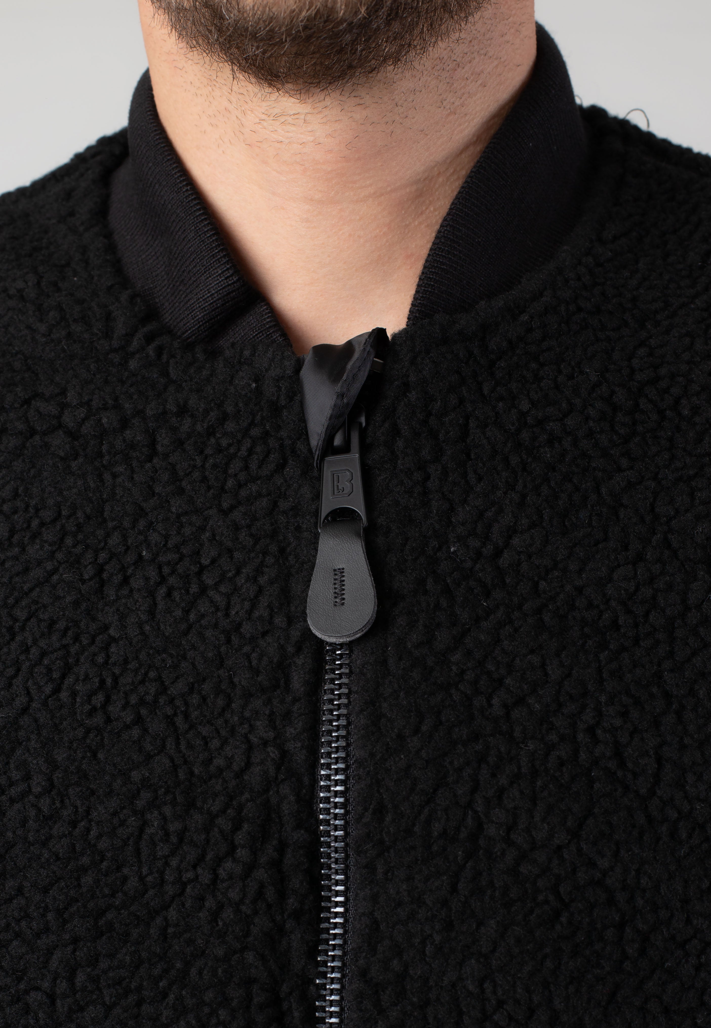 brandit-ma1-sherpa-veste-noire image 3