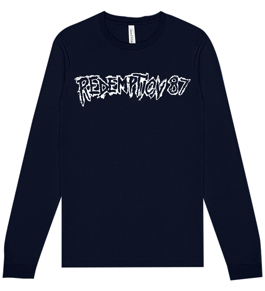 blackout-redemption-87-t-shirt-manche-longue-marine image 1
