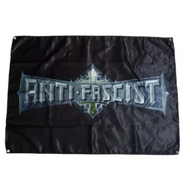 anti-fascist-death-metal-drapeau-textile-100x70 image 1