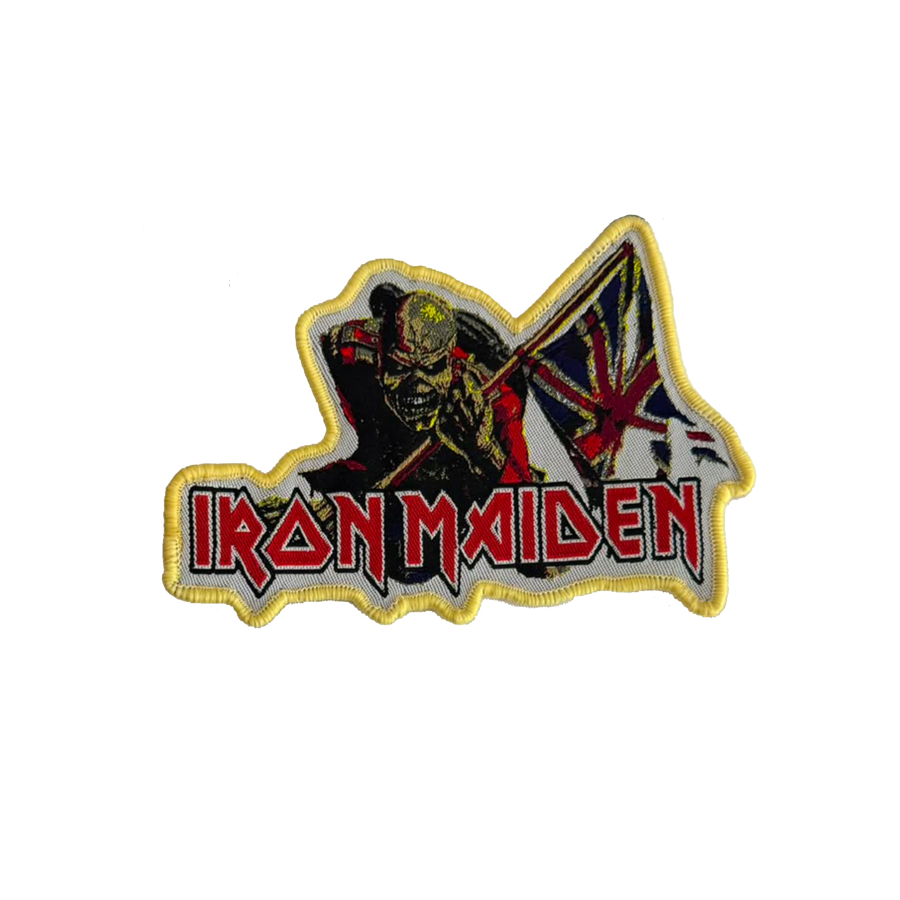 iron-maiden-the-trooper-patch-tiss-bordure-noire image 6