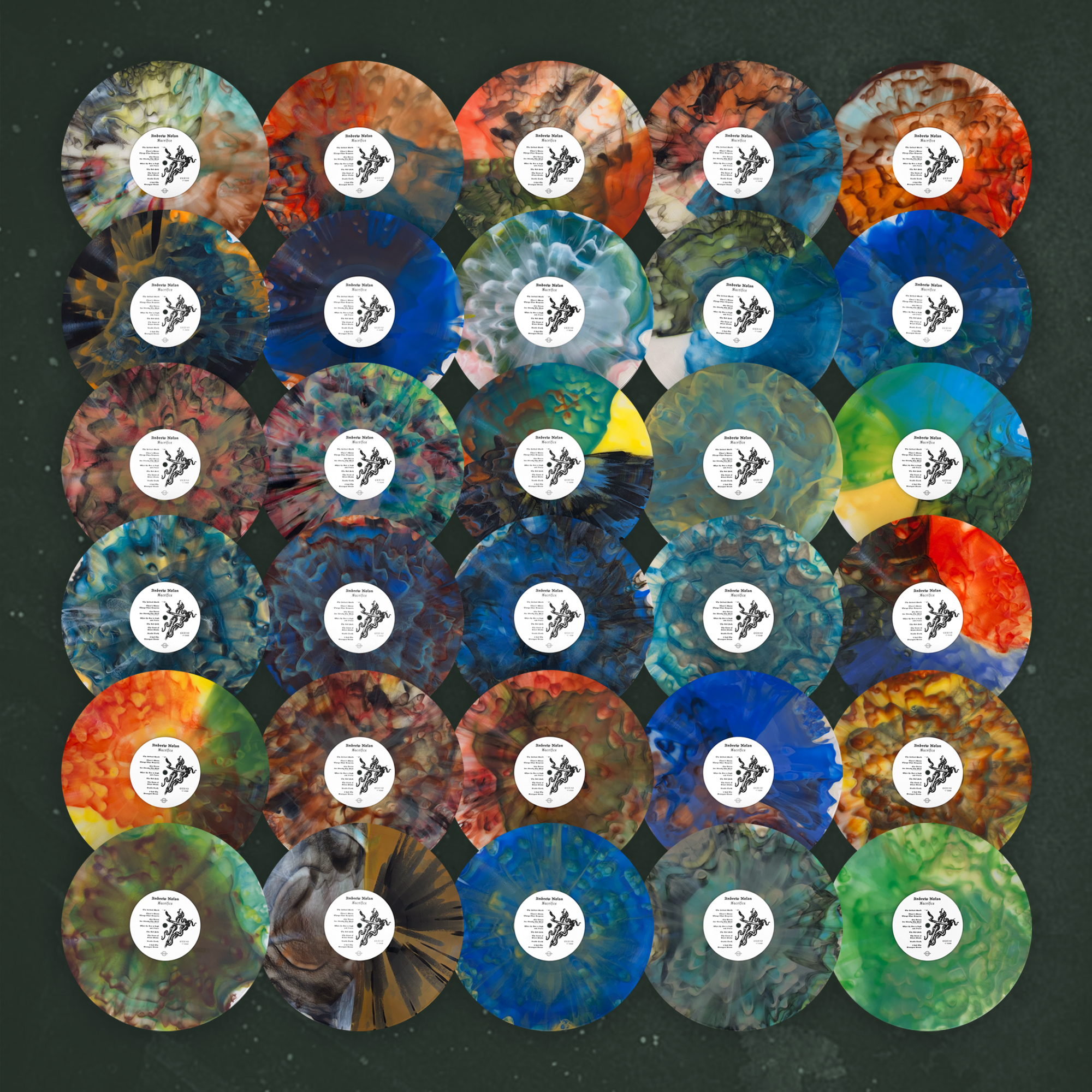 closed-casket-activities-andrew-nolan-sacrifice-vinyle-lp-gold-white-splatter image 3