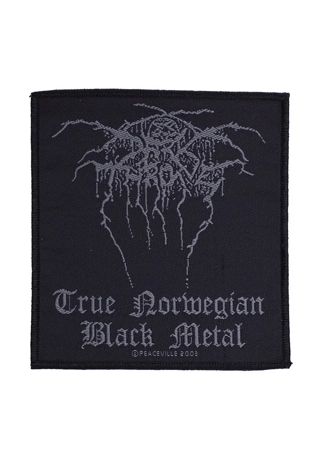darkthrone-true-norwegian-patch-noir-black-metal image 1