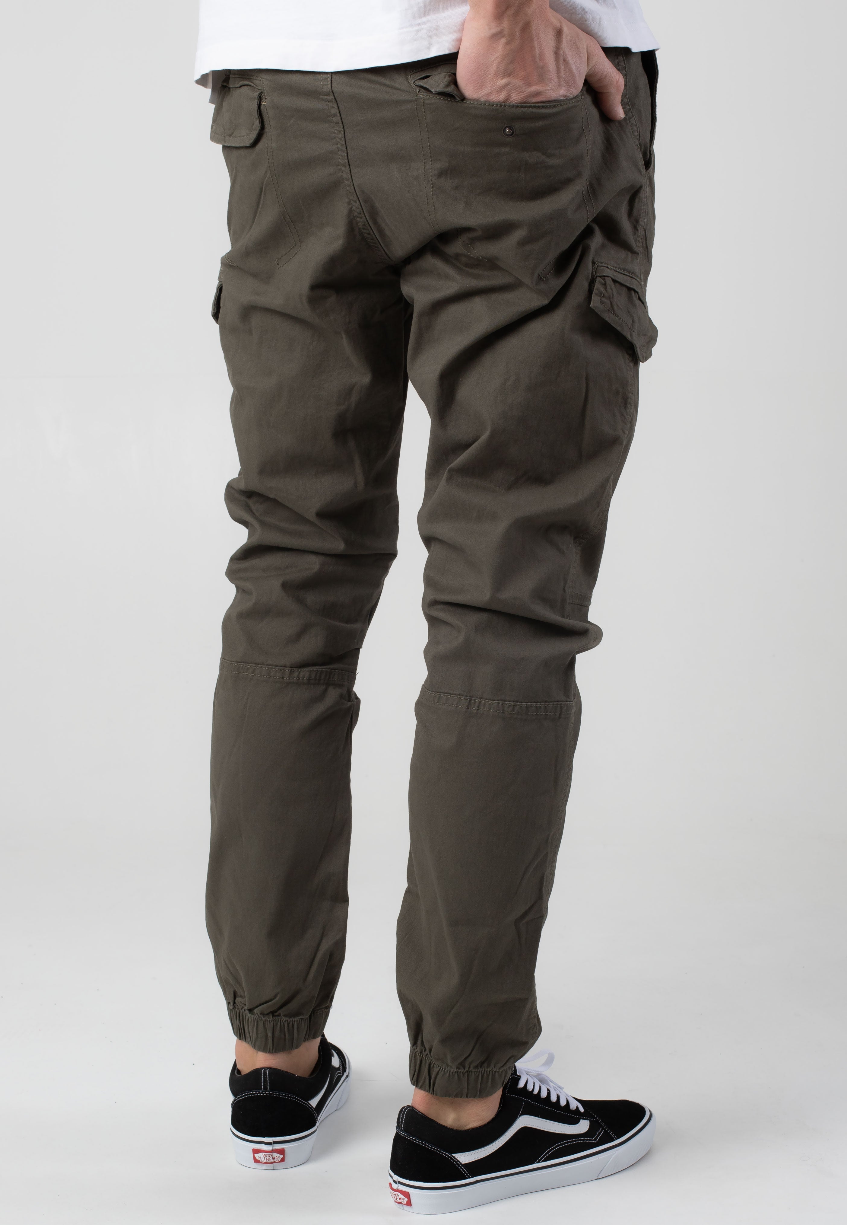levino-army-indicode-pantalon-cargo-vert-homme image 2