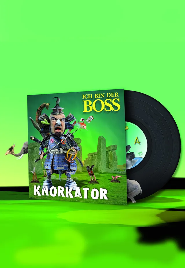 knorkator-ich-bin-der-boss-vinyle-lp-metal-rock image 1