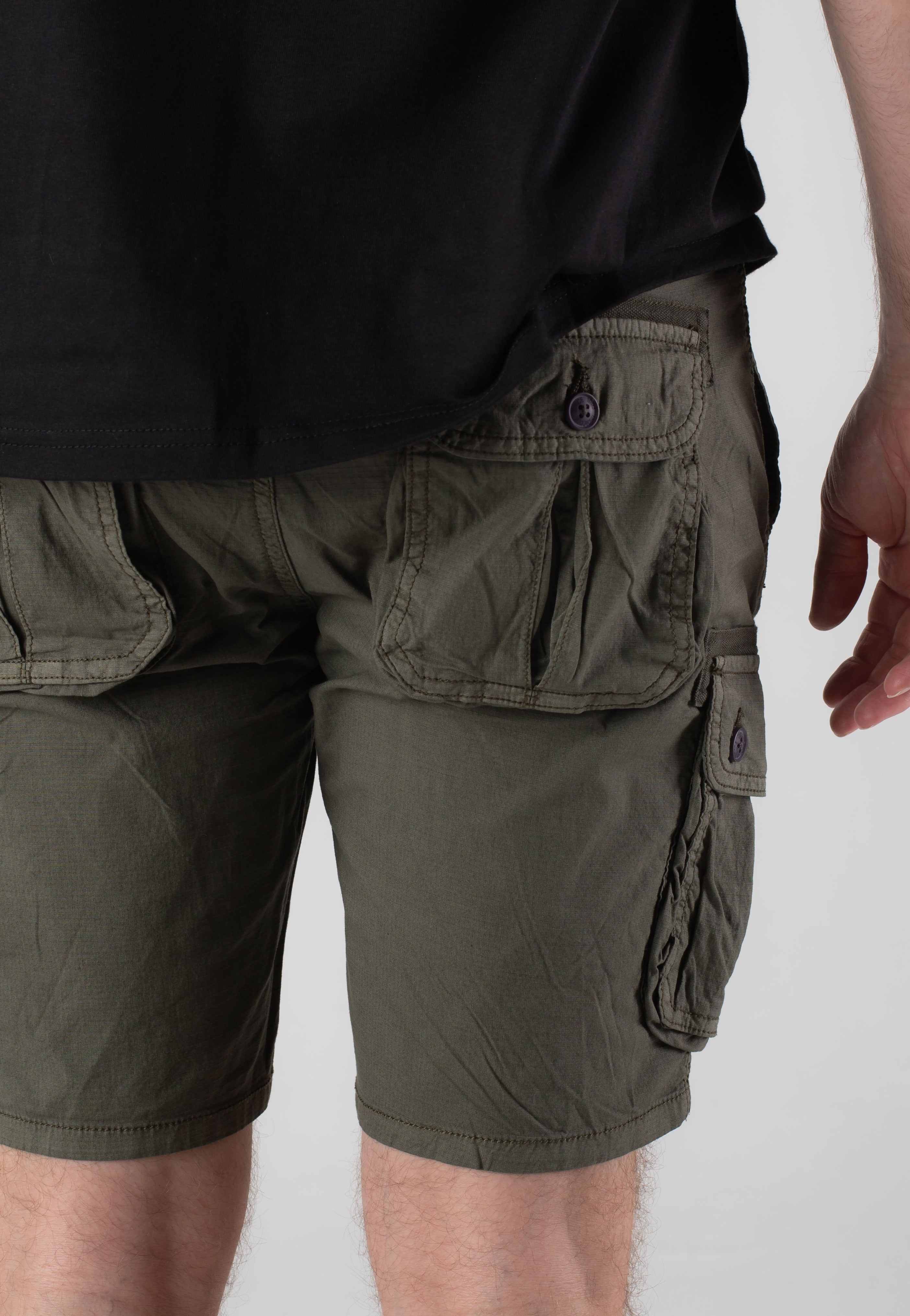 indicode-lanny-army-short-cargo-vert image 3