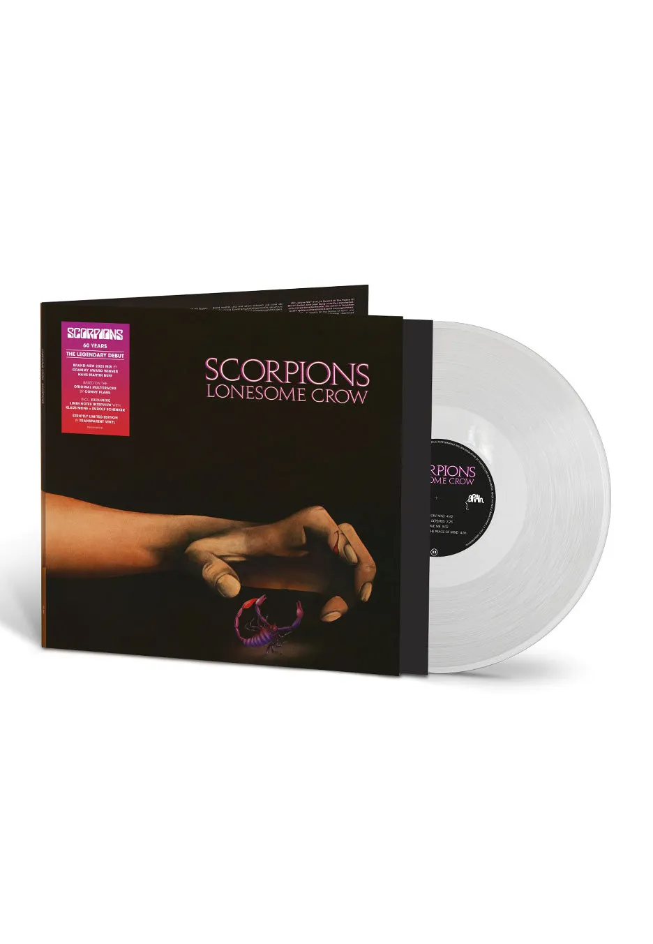 scorpions-lonesome-crow-2026-mix-vinyle-transparent image 1