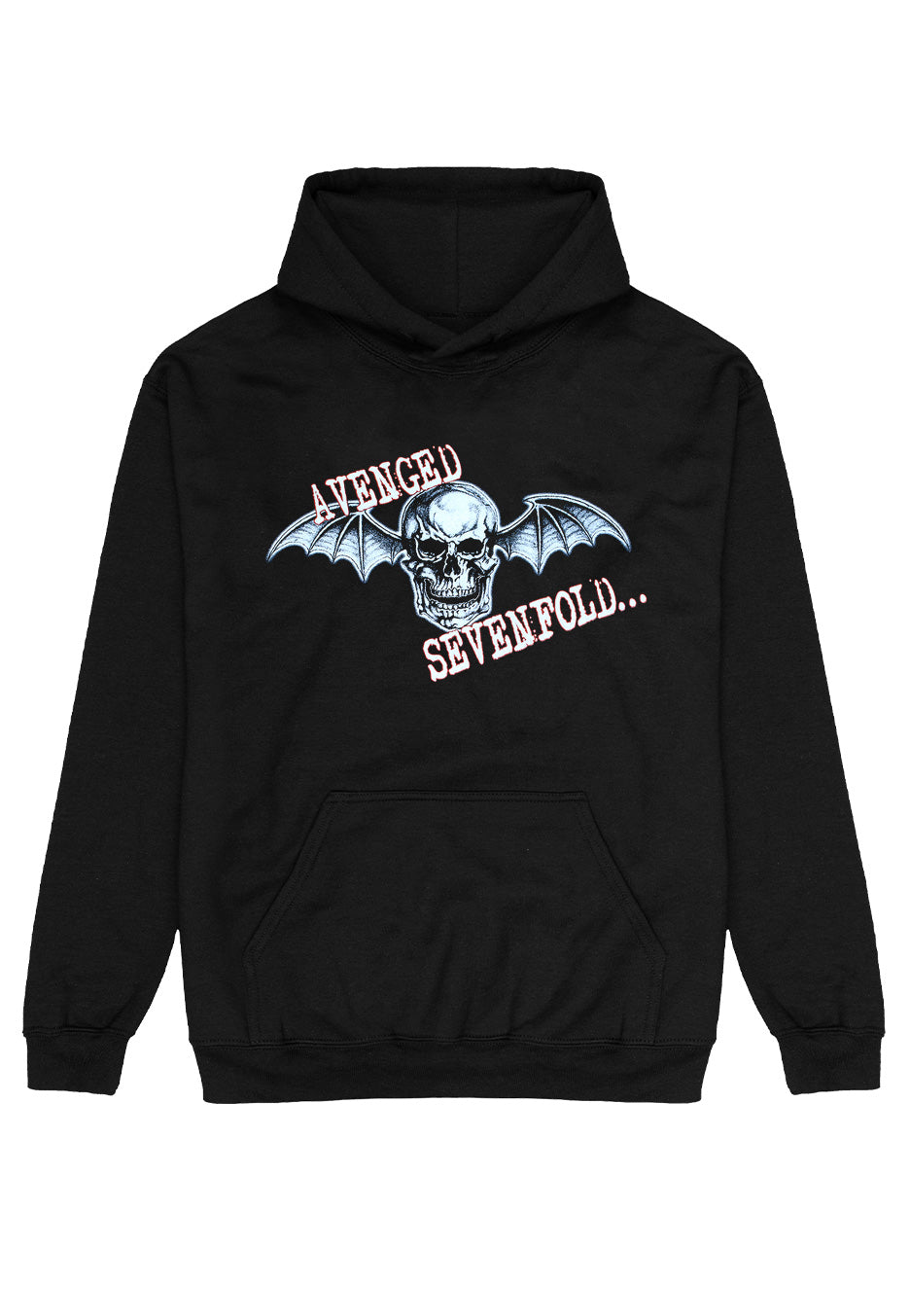 avenged-sevenfold-deathbat-hoodie-noir-homme image 1