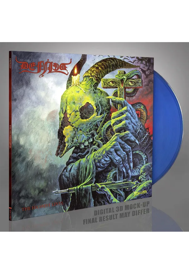 defiled-the-highest-level-vinyle-lp-bleu-transparent-death-metal image 1