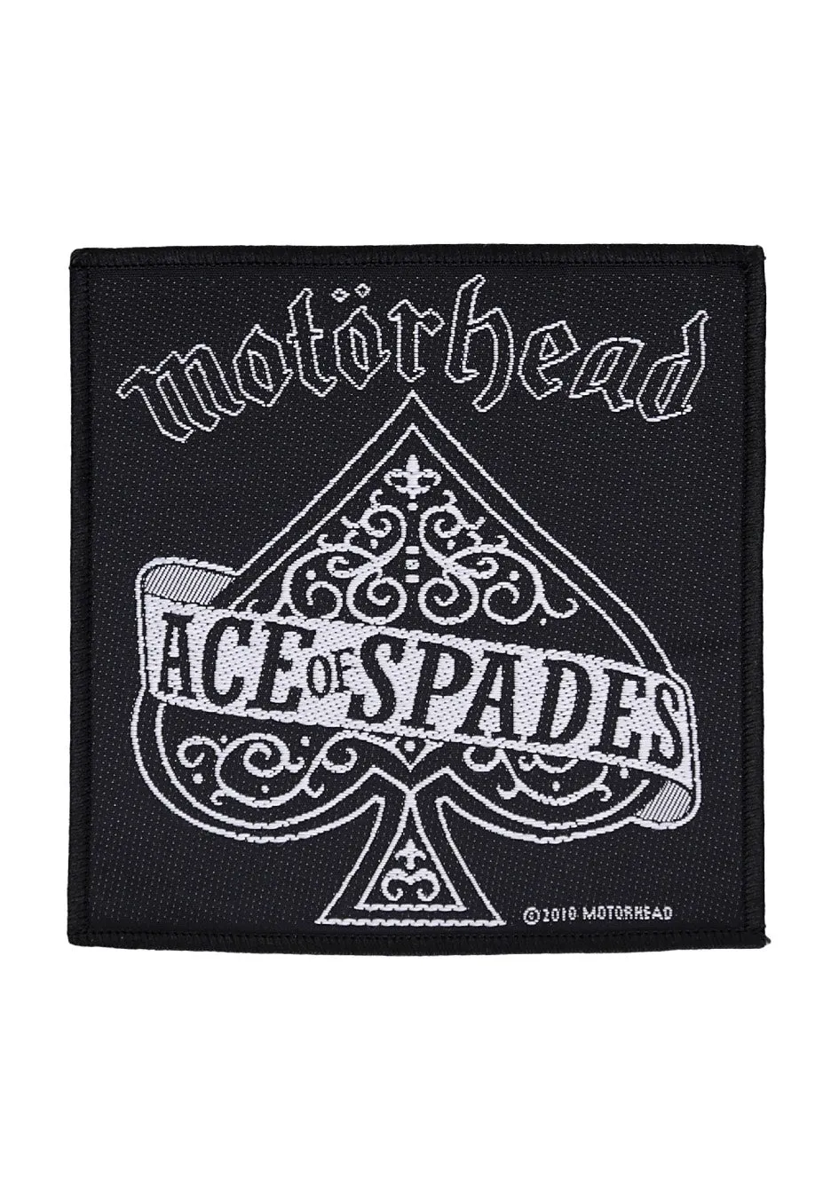 mot-rhead-ace-of-spades-patch-cusson-noir-taille-unique image 1