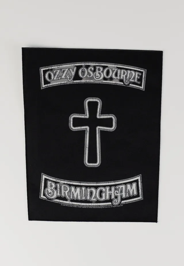 ozzy-osbourne-birmingham-backpatch-patch-noir image 1