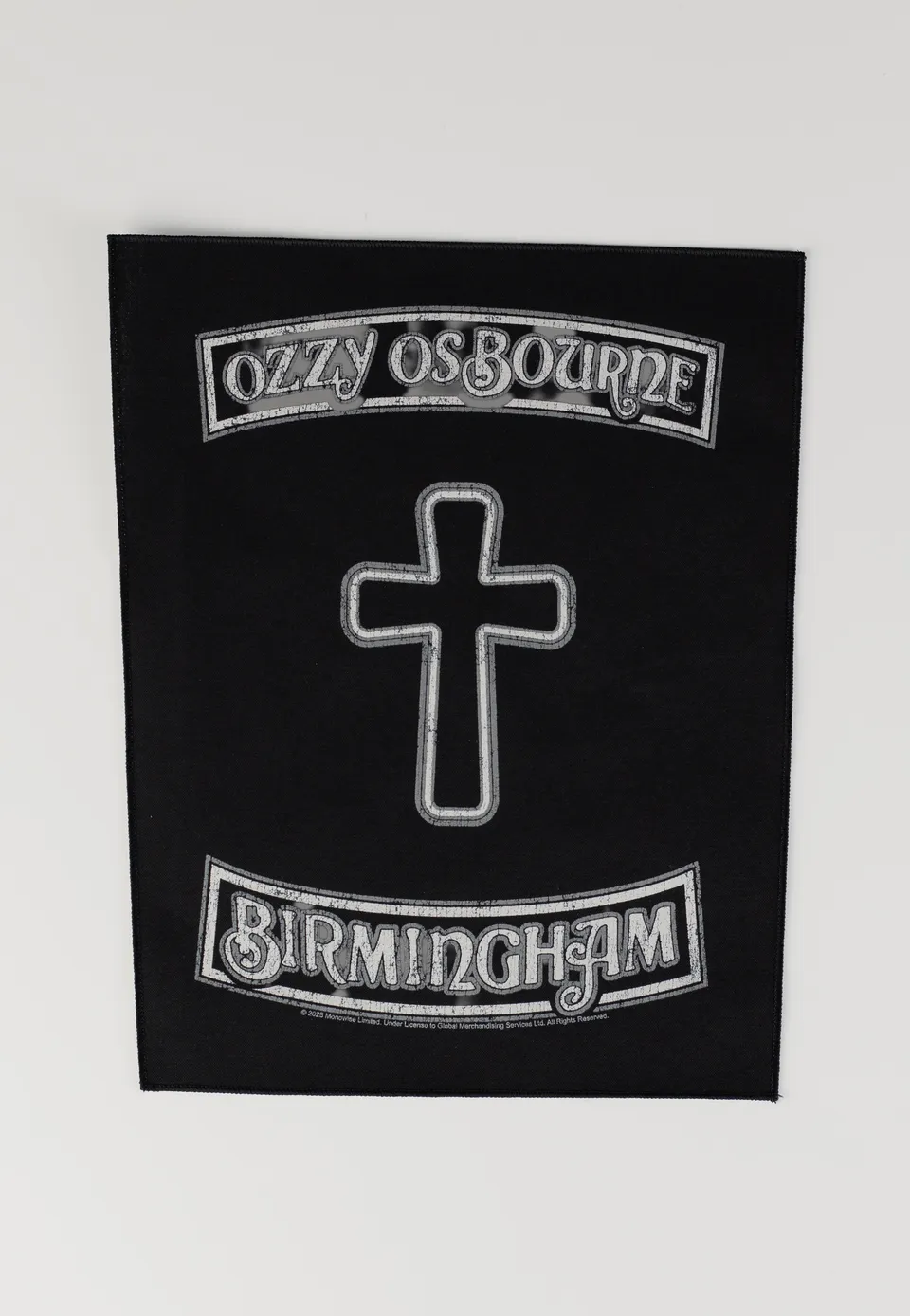 ozzy-osbourne-birmingham-backpatch-patch-noir image 1