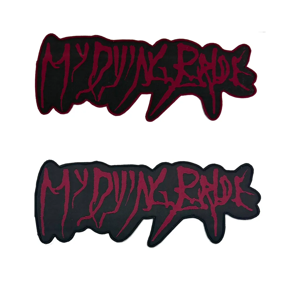 my-dying-bride-logo-patch-tiss-oversize-bordure-noire image 1