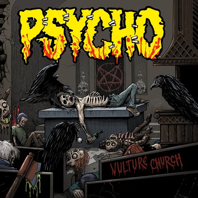 psycho-vulture-church-cd-album-metal-punk image 1