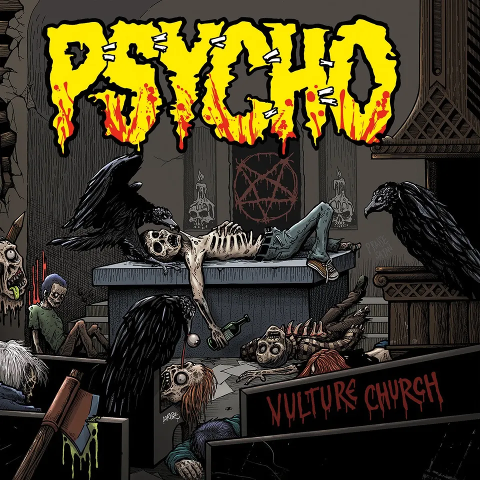 psycho-vulture-church-cd-album-metal-punk image 1