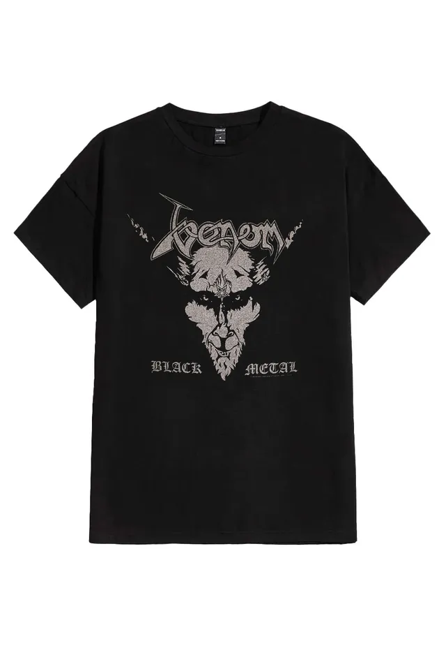 venom-black-metal-t-shirt-noir-homme image 1