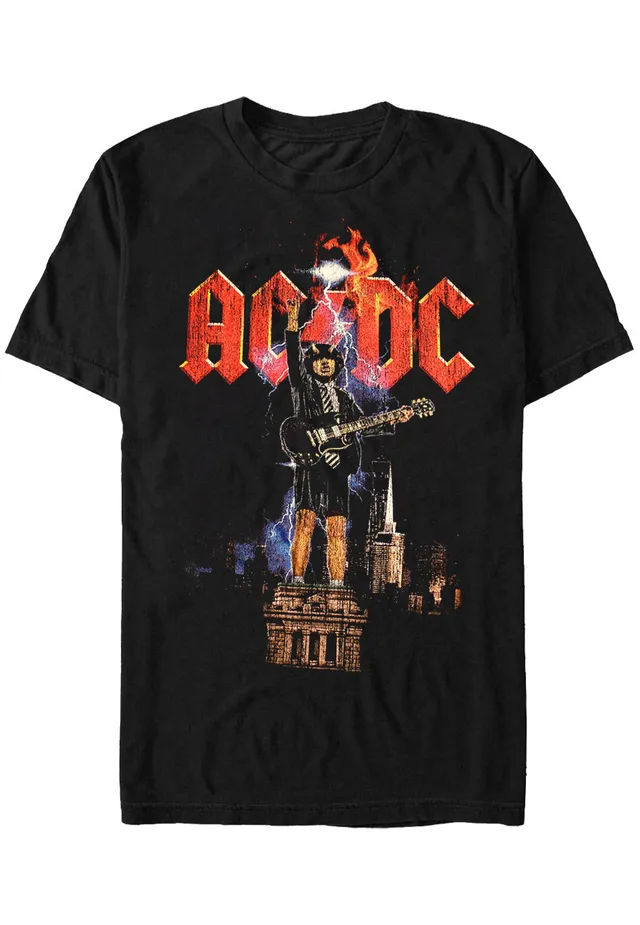 afm-ac-dc-angus-nyc-lightning-t-shirt-noir-s-3xl image 1