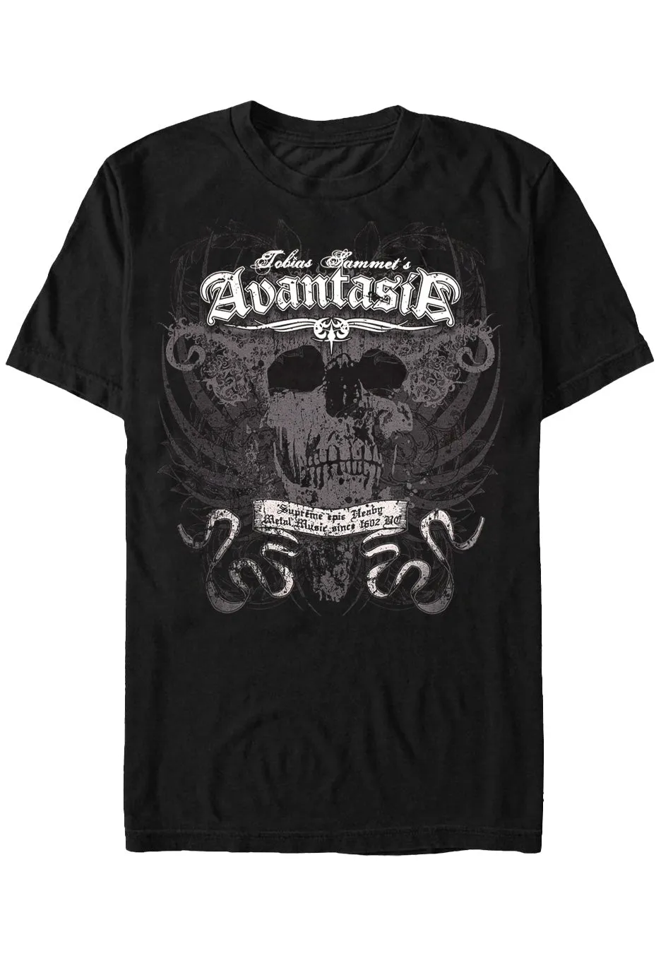 avantasia-supreme-epic-t-shirt-noir-power-metal image 1