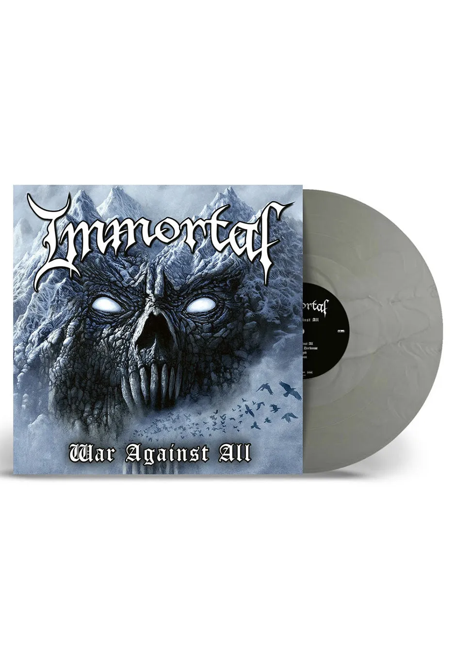 immortal-war-against-all-vinyle-lp-argent-black-metal image 1
