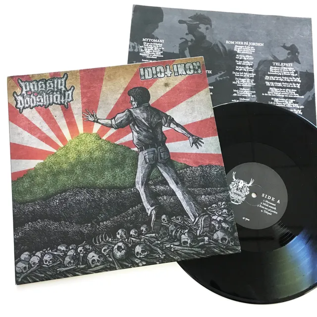 passiv-d-dshj-lp-idiot-ikon-split-lp-vinyle-noir-400-ex image 1