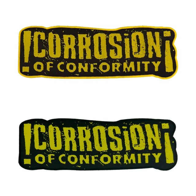 corrosion-of-conformity-logo-patch-oversize-noir image 1