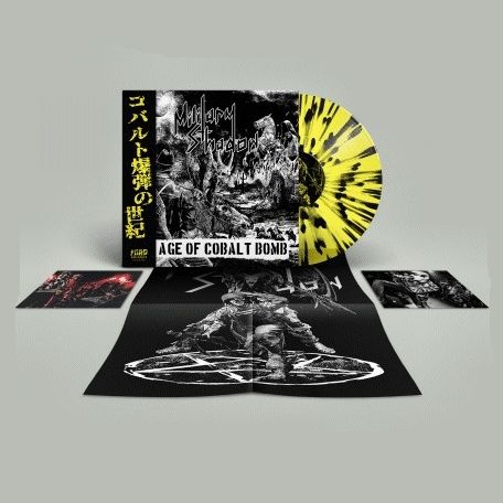military-shadow-cobalt-bomb-vinyle-jaune-splatter-obi-150 image 1