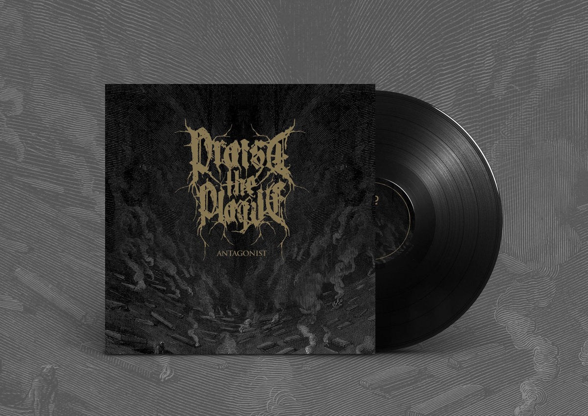 praise-the-plague-antagonist-vinyle-lp-black-metal image 1