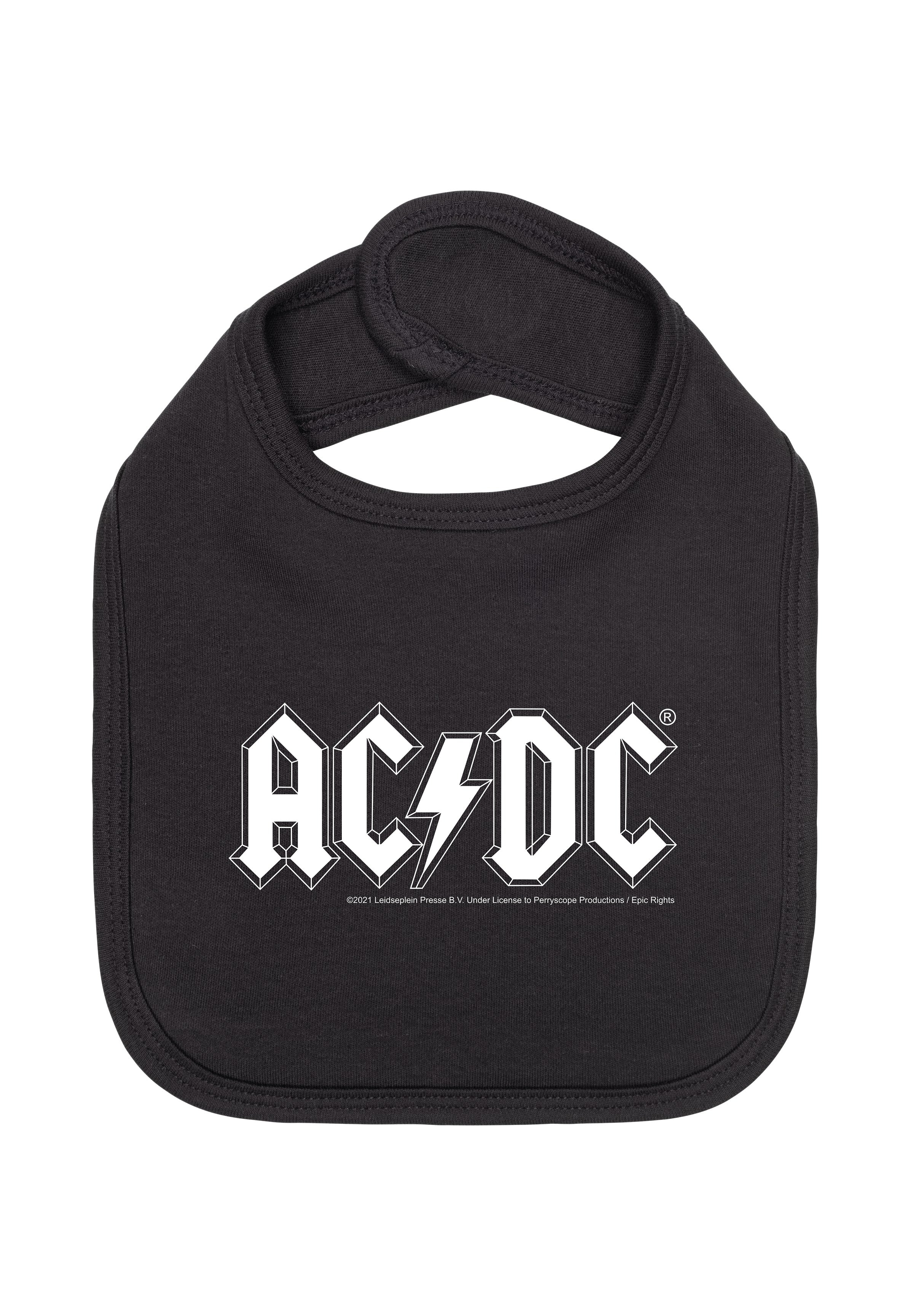 ac-dc-logo-bavoir-b-b-noir-coton-taille-unique image 1