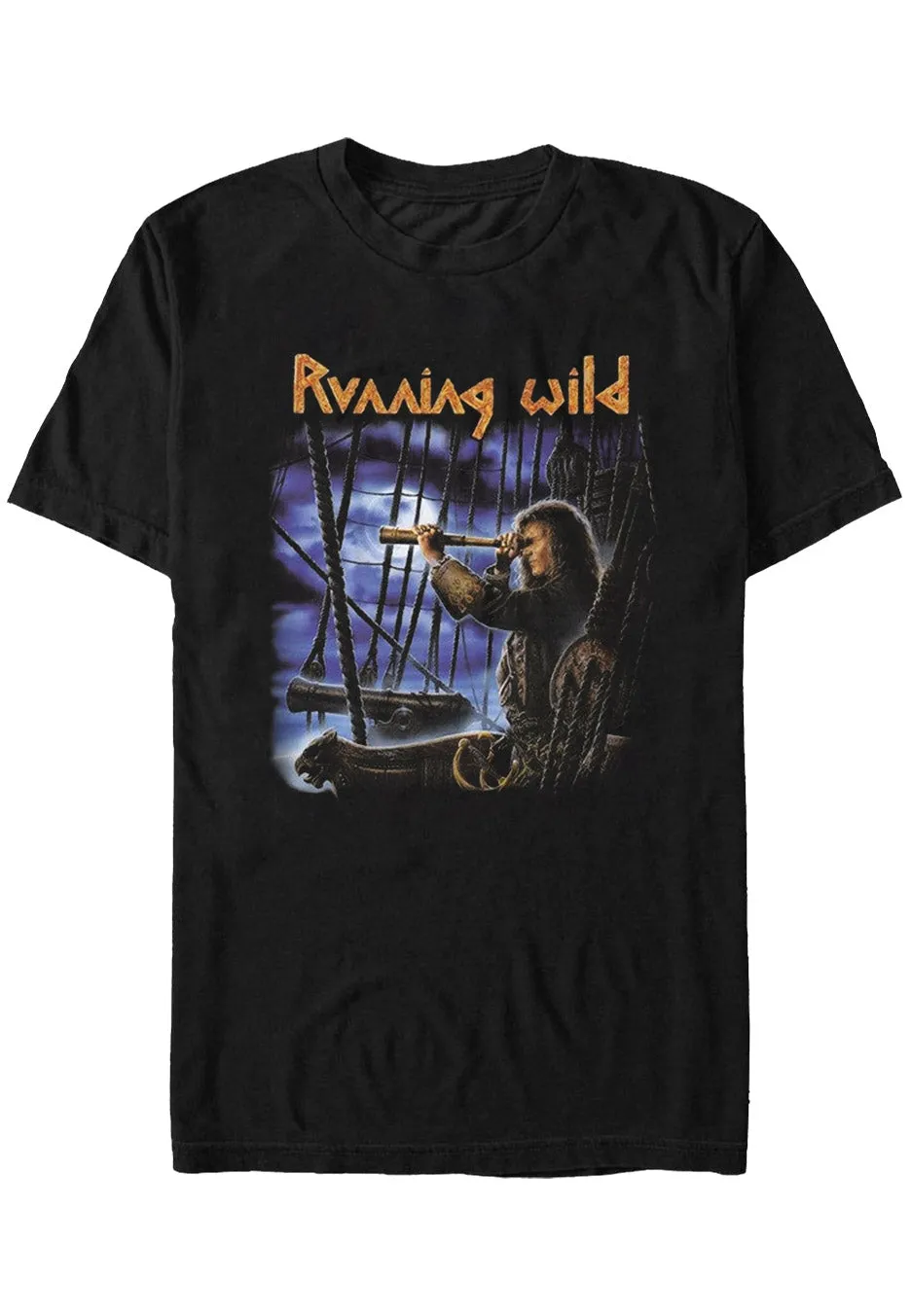 running-wild-privateer-t-shirt-noir-heavy-metal image 1