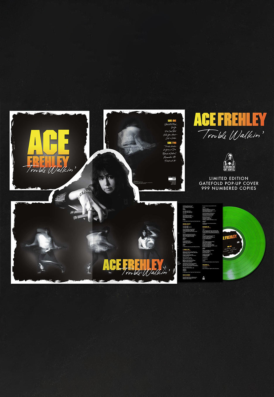 ace-frehley-trouble-walkin-vinyle-vert-popup-limit image 1