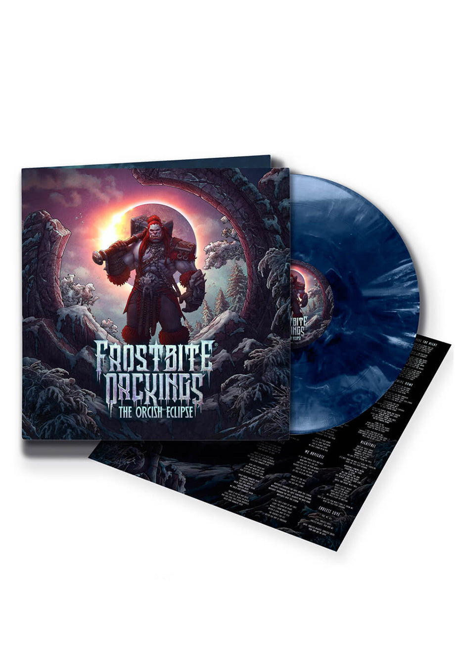 frostbite-orckings-the-orcish-eclipse-vinyle-bleu-marbr image 1