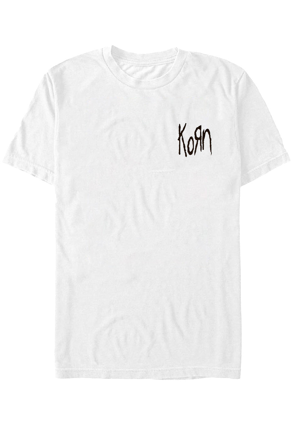 korn-scratched-type-white-t-shirt-blanc-homme image 1