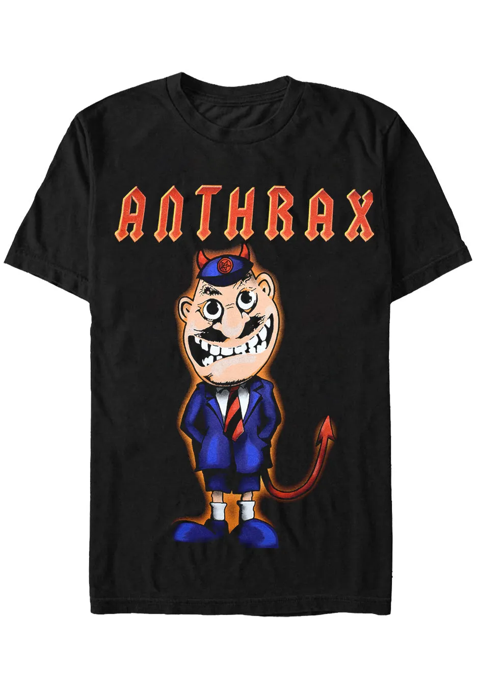 anthrax-tnt-cover-t-shirt-metal-noir image 1