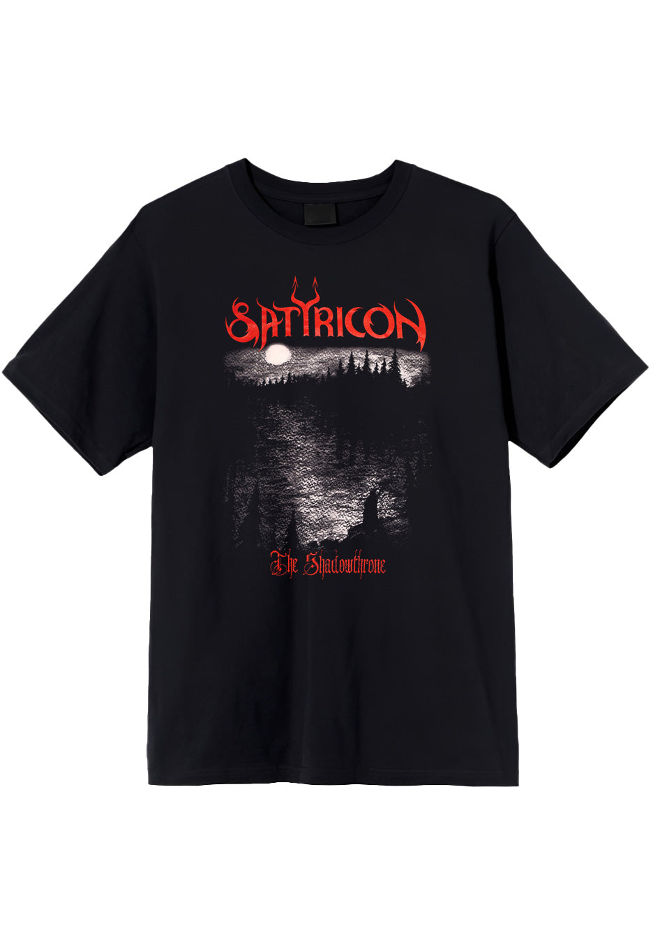 satyricon-shadowthrone-t-shirt-m-tal-noir-homme image 1