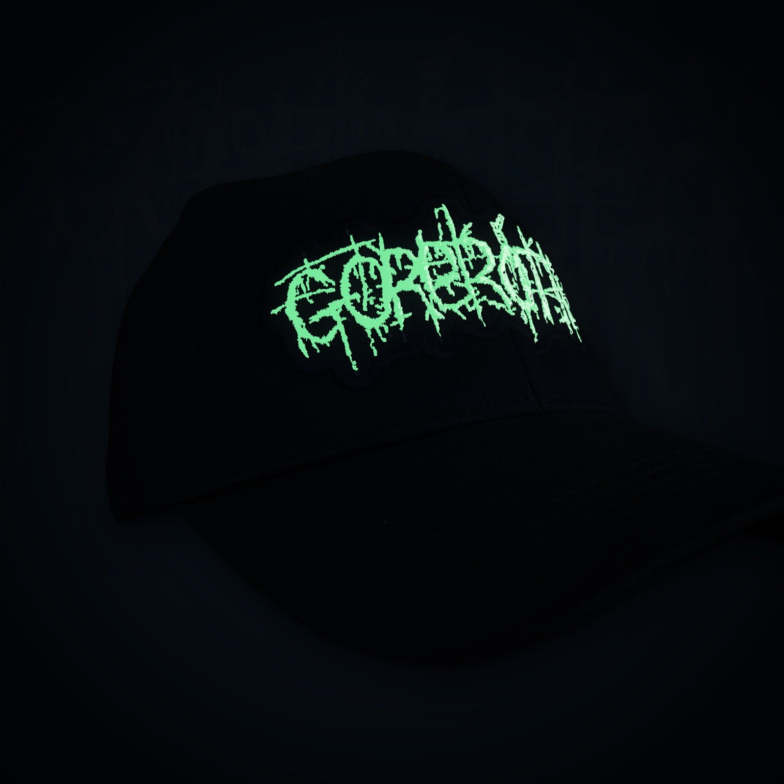 gorerotted-logo-casquette-baseball-logo-rouge-brod-e image 4