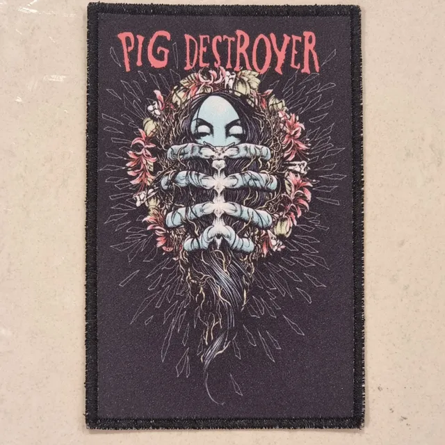 pig-destroyer-rib-fingers-patch-tiss-grindcore image 1