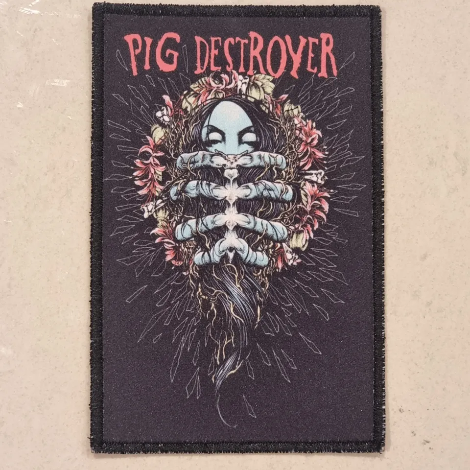 pig-destroyer-rib-fingers-patch-tiss-grindcore image 1