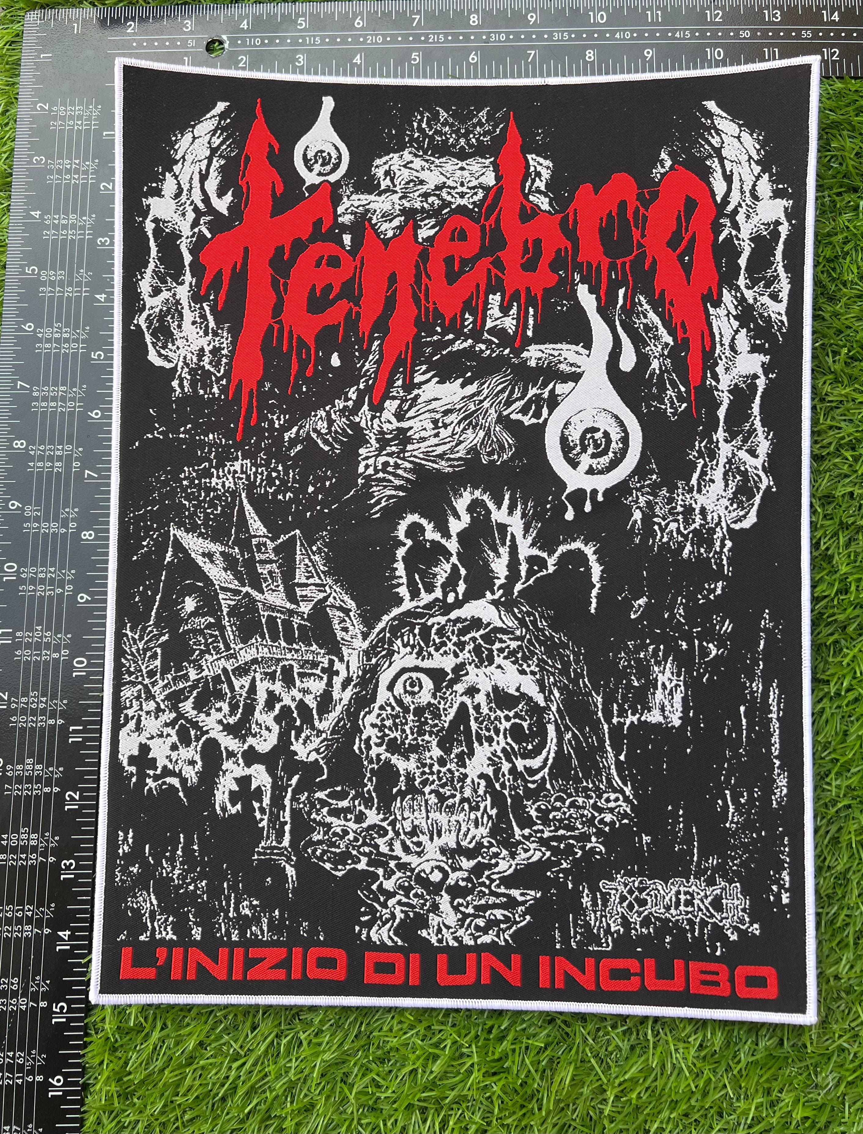 tenebro-l-inizio-di-un-incubo-backpatch-tiss-bordure-noire image 5