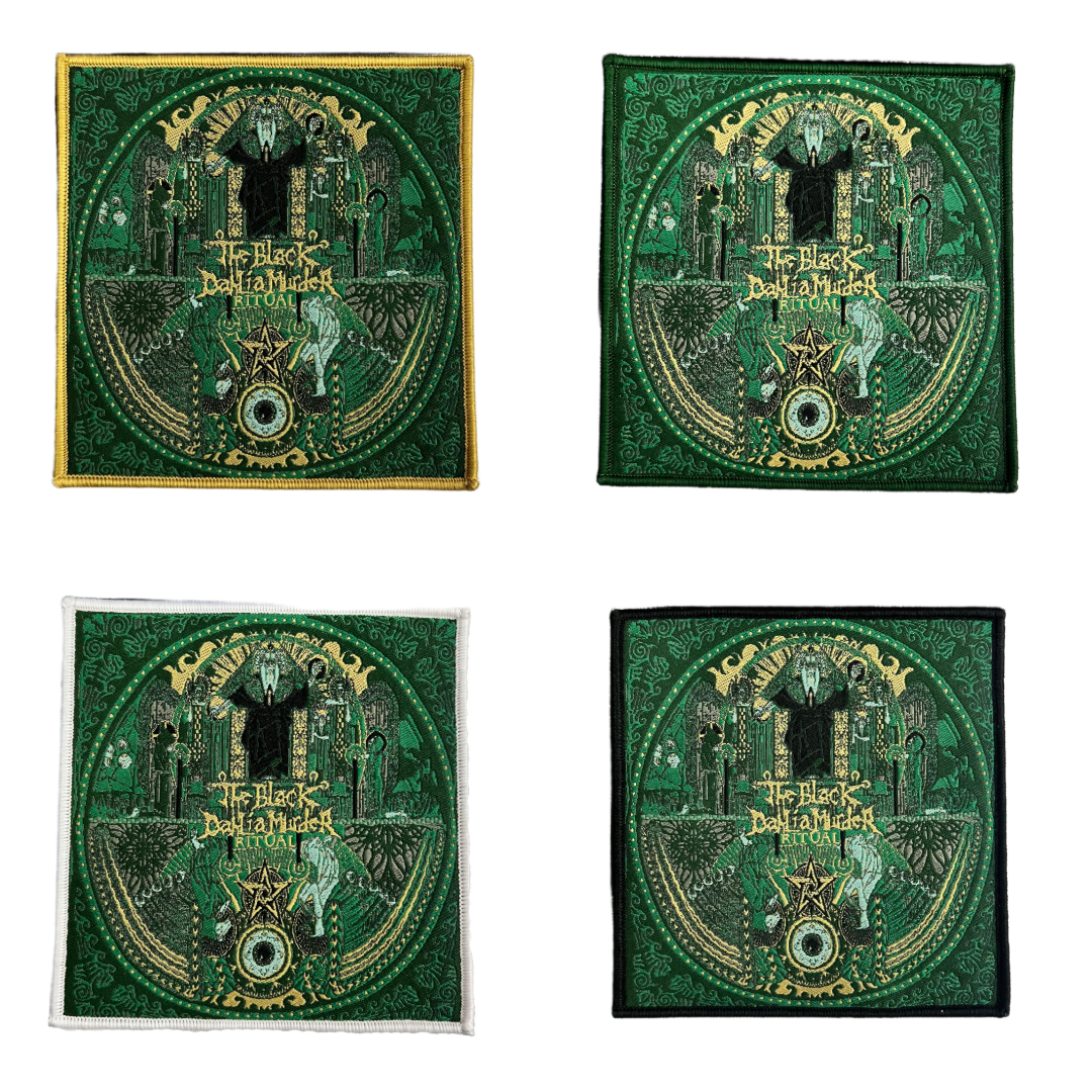 the-black-dahlia-murder-ritual-patch-tiss-bordure-noire image 1