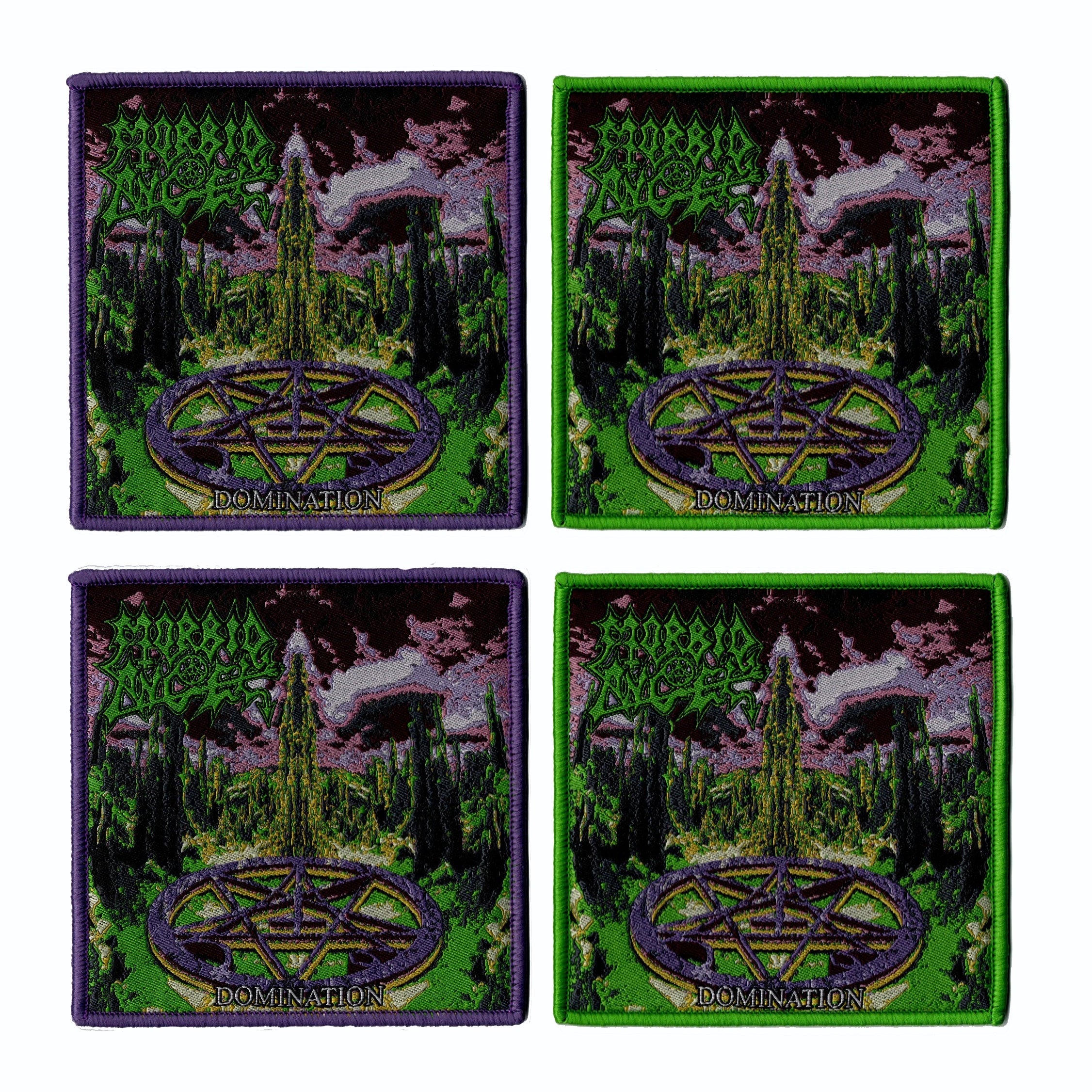 morbid-angel-domination-patch-tiss-green-border image 1