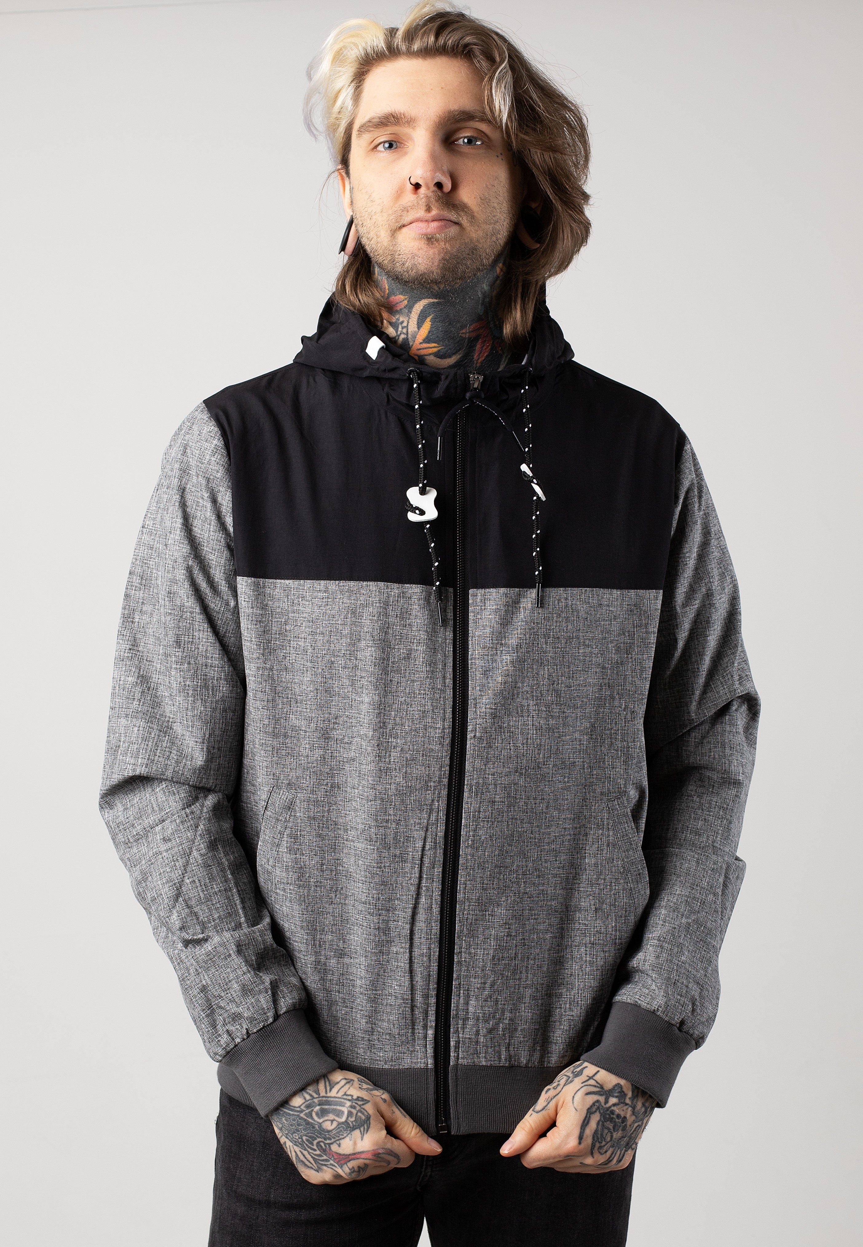 indicode-brushwood-black-veste-noire-streetwear-homme image 1