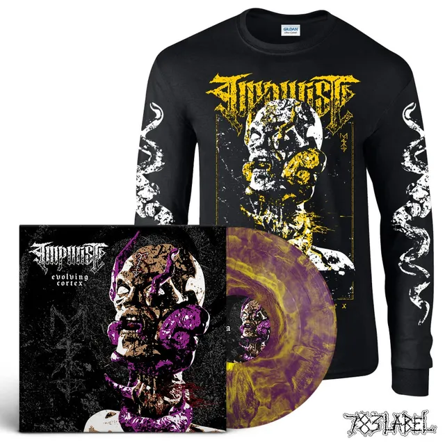 impurist-evolving-cortex-lp-longsleeve-bundle-s image 1