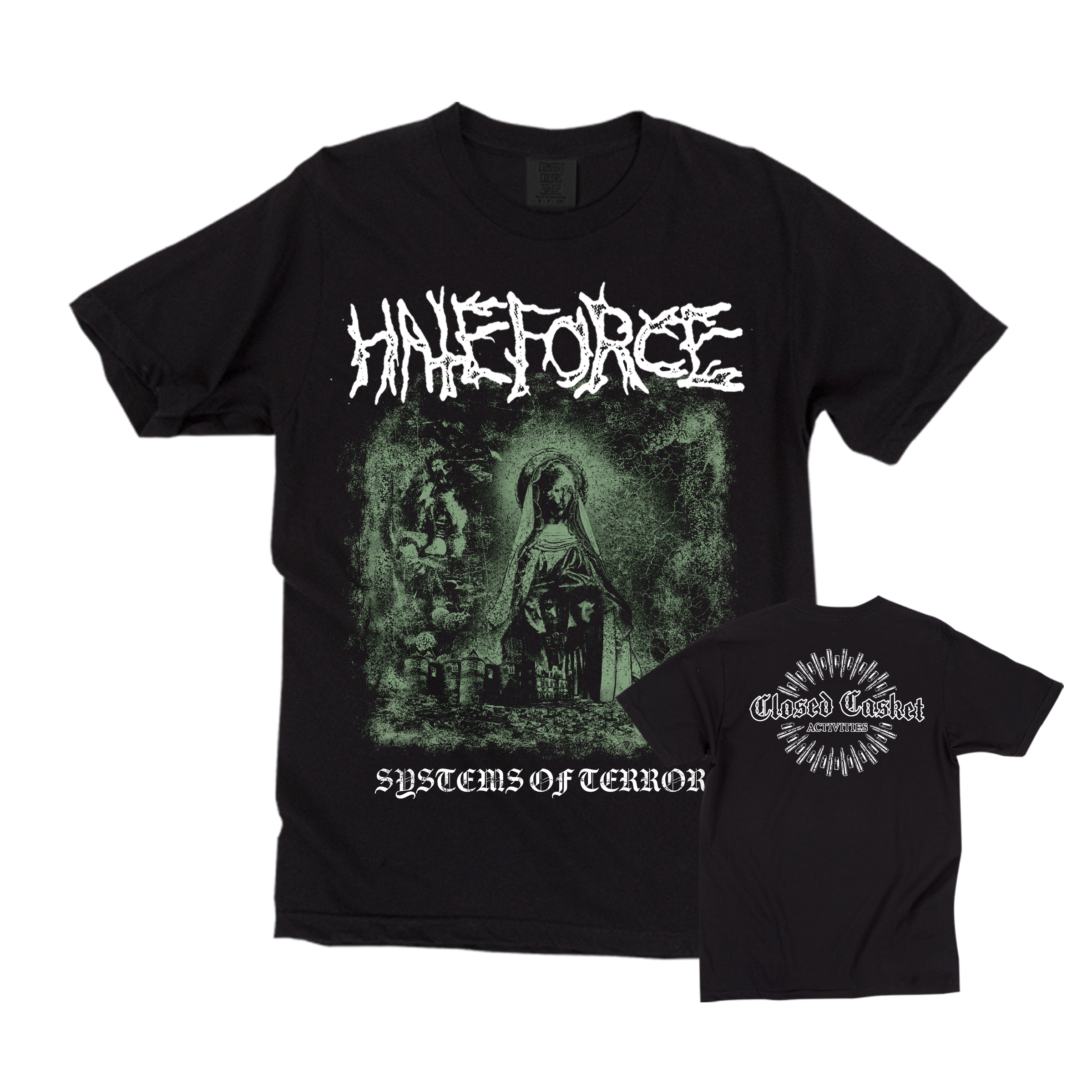 closed-casket-hate-force-systems-of-terror-t-shirt-noir image 1