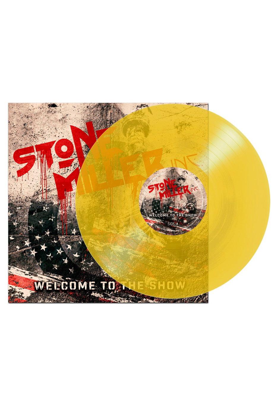 stonemiller-inc-welcome-to-the-show-vinyle-jaune-hard-rock image 1