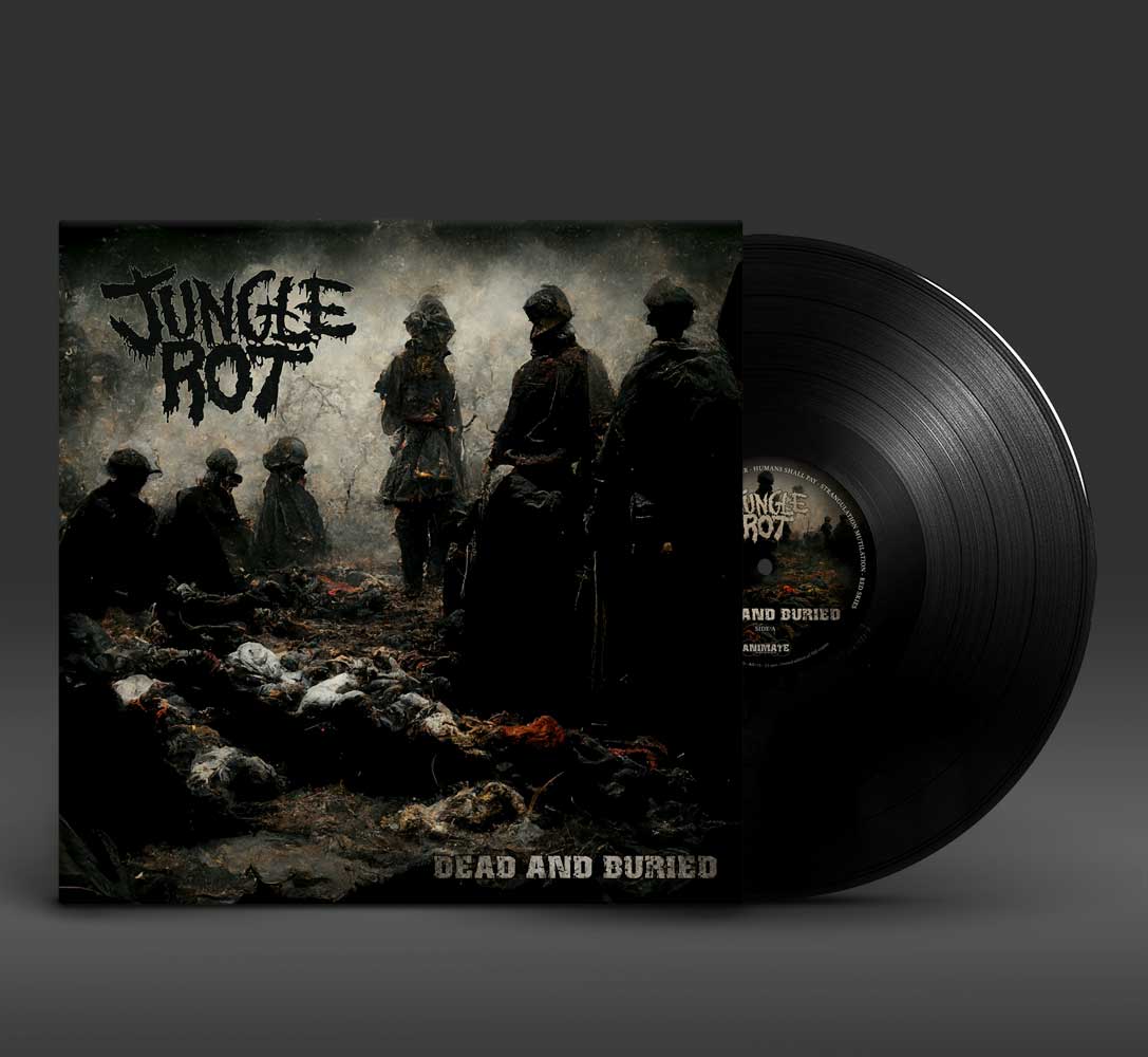 jungle-rot-dead-and-buried-vinyle-lp-gatefold-death-metal image 2
